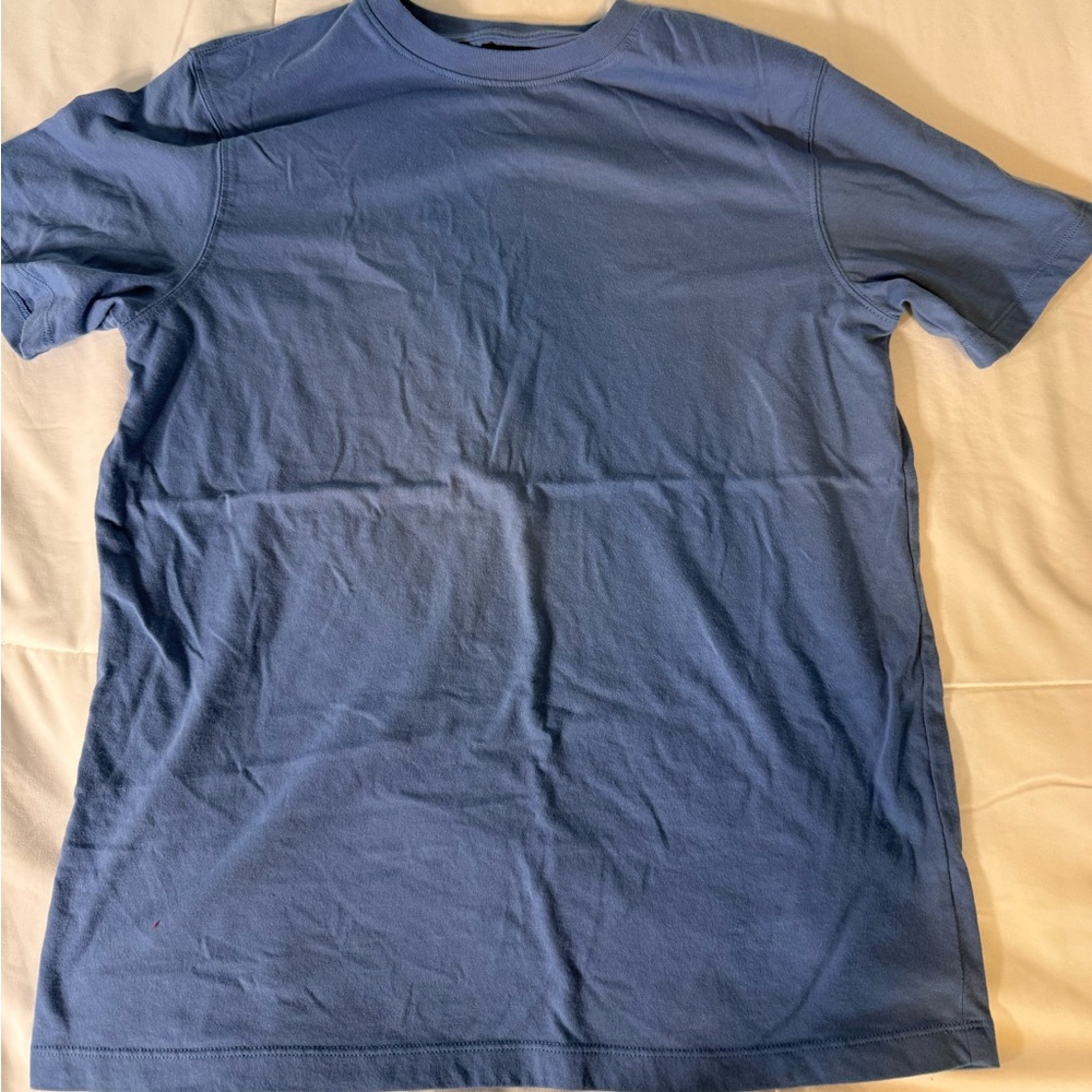 Goodfellow Men’s Cotton Tee Slate Blue Cotton Short Sleeve